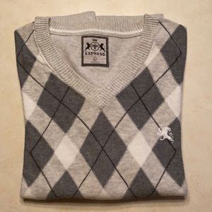 Express long sleeve v-neck sweater